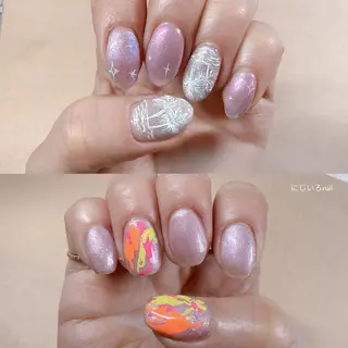 ネイル にじいろ nailのネイルデザイン