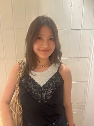 セミロング YOFA hair mikuのヘアスタイル