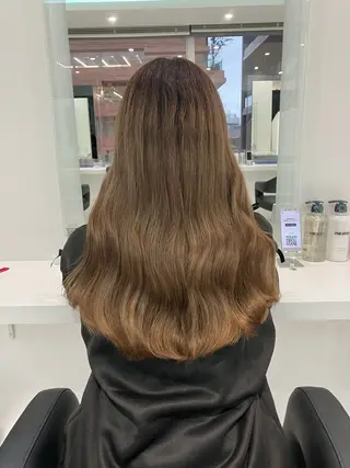ロング ヘアアレンジ 💓色落ちまで綺麗な 垢抜けカラー💓のヘアスタイル