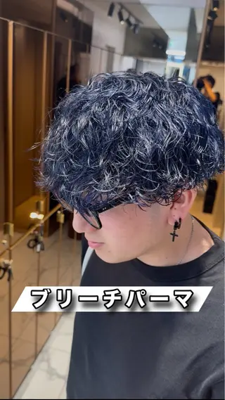 メンズ 本田 有里のヘアスタイル