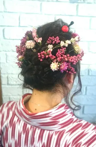 ヘアアレンジ 田坂 真弓のヘアスタイル