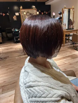 ショート ブリーチ・カットモデ ル募集中🫧高口小春のヘアスタイル