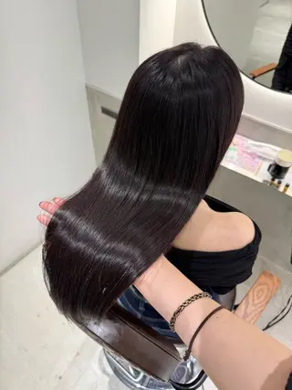 ロング 艶髪カラー🫧 髪質改善🪽萩原のヘアスタイル