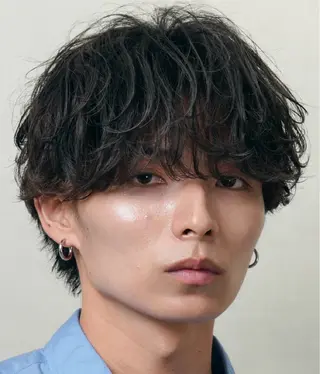 パーマ メンズ 仙台波巻きパーマ/ fifth/遠藤楓雅のヘアスタイル