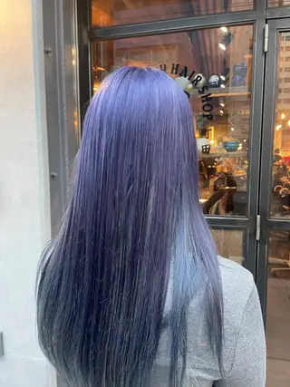 ロング カラー せきや こころのヘアスタイル