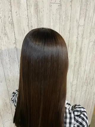 ロング パーマ 勝河 怜楊のヘアスタイル