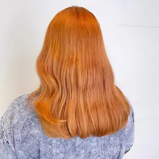 ロング 𝘳𝘺𝘰𝘬𝘢 髪質改善/ブリーチのヘアスタイル