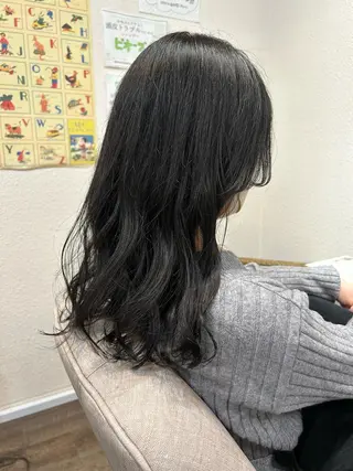 セミロング 佐藤 良祐のヘアスタイル