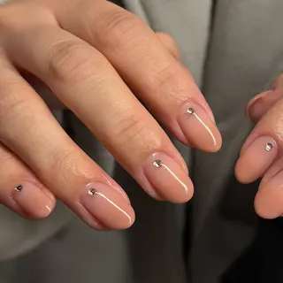 ネイル mori yuina ┆͓̽ NUDGEのネイルデザイン