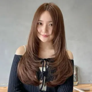 ロング 局 寛樹のヘアスタイル
