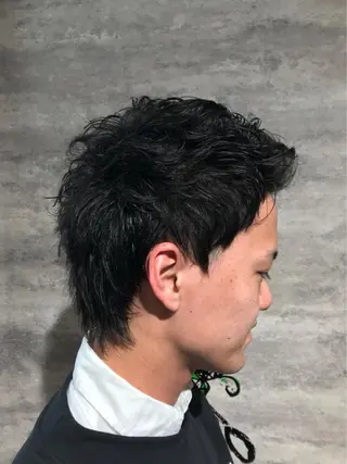 ショート メンズ Blanco Color&Careのヘアスタイル