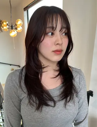 セミロング 🫧透明感カラー🫧 SHINSEIのヘアスタイル