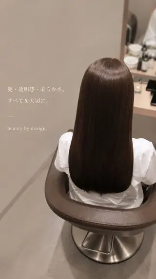 セミロング カラー 【垢抜けカラー/ 縮毛矯正】Taikiのヘアスタイル