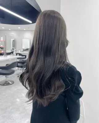 ロング カラー ヘアアレンジ ハッシュカット/レイ ヤーカットArataのヘアスタイル