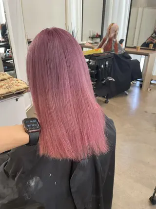 ロング ヘアアレンジ メンズ 🧸ハイトーン🧸 ゆっきー🧸のヘアスタイル
