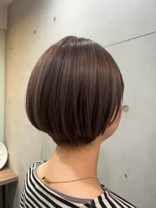 ショート おせ ちさとのヘアスタイル