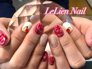 ネイル モチの良さ◉ フィルインネイル♡のネイルデザイン