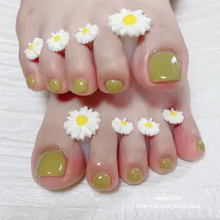 ミディアム ネイル 🐾enen style 🐾のネイルデザイン