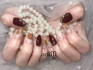 ネイル 葵うさぎ AIのネイルデザイン