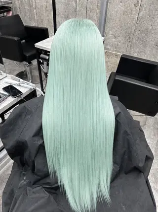 ロング 🎀ブリーチカラー 🎀なつのヘアスタイル