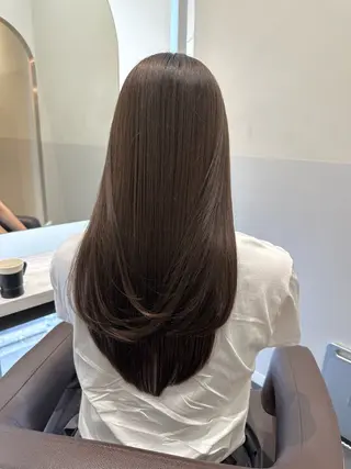 ロング カラー 矢野 晃平のヘアスタイル