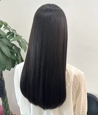 ロング カラー 🦋Yui🦋透明感 /ベージュ/Wカラーのヘアスタイル
