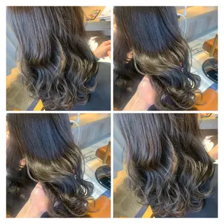 ロング カラー レイヤーカット×髪質 改善💎HARUKAのヘアスタイル