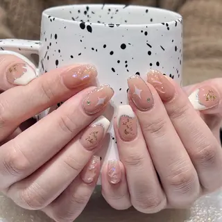 ネイル 🎀kira 長さだし💗モチ最高のネイルデザイン