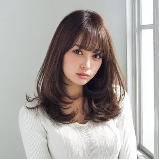 ロング 児玉 一也のヘアスタイル