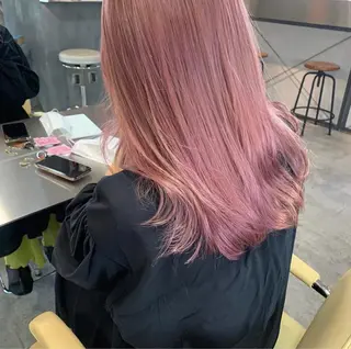 ロング kiyono ⭐︎ダブルカラーのヘアスタイル