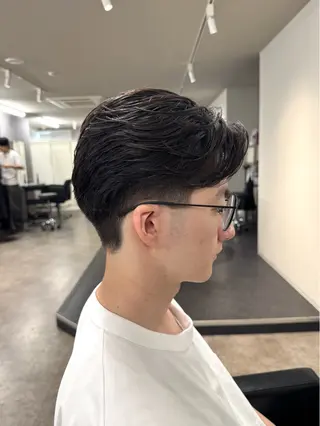 ミディアム パーマ メンズ 立川メンズ韓国ヘア |コーキ🇰🇷のヘアスタイル