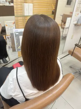 ミディアム 頭皮×髪質改善 透明感カラー💎中村のヘアスタイル