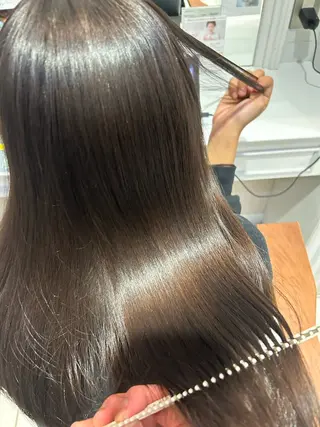 ロング 秦 健太のヘアスタイル