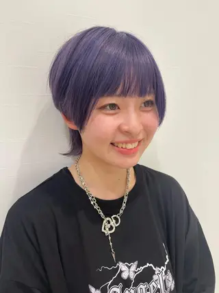 ショート カラー ヘアアレンジ 薬院浄水通/ショート /メンズ/rukaのヘアスタイル