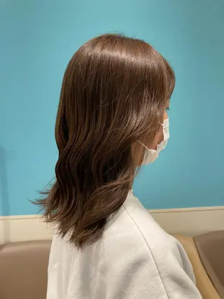 セミロング 1 0のヘアスタイル