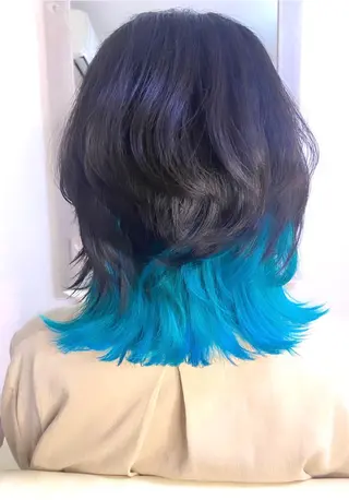ショート カラー ヘアアレンジ アイラッシュ/美容室 個室/瀬戸 一菜のヘアスタイル