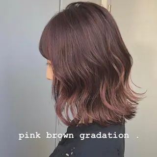 ミディアム カラー ヘアアレンジ トレンド眉🌈✨ arisaの眉毛・アイブロウイメージ