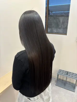 ロング とき/髪質改善/透明 感カラー☘️のヘアスタイル