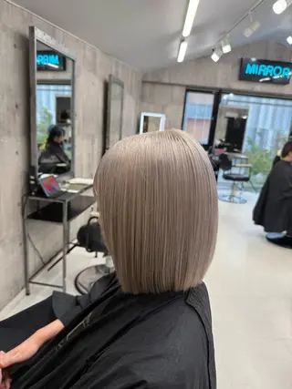 ミディアム カラー メンズ 推しカラー📣青、紫 寒色🫧かずき🫧のヘアスタイル