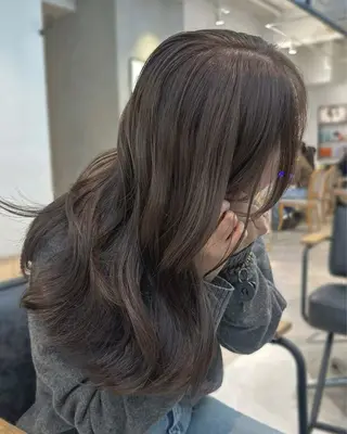 カラー 暖色ෆ‪透明感カラー 🩷cocoriのヘアスタイル