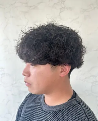 ショート パーマ 福本 ルミのヘアスタイル