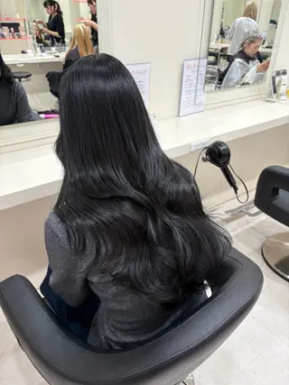 ミディアム カラー ヘアアレンジ 💟RINNA 艶カラー💟のヘアスタイル