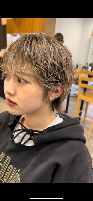 ショート カラー 骨格診断🍃ショート /ショートボブ✨岡元のヘアスタイル
