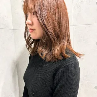 ミディアム カラー ❇️安達 優心❇️ レイヤー/艶髪特化のヘアスタイル
