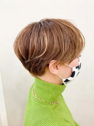 ショート カラー 森下 友 Dio...池袋のヘアスタイル