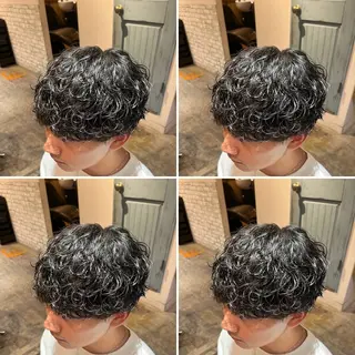 パーマ メンズ メンズパーマ特化 店長望月謙二郎のヘアスタイル