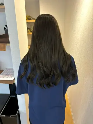 ロング 透明感/エクステ Veluaのヘアスタイル