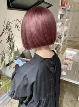 ショート カラー カラーモデル/透明感 カラー/coco🎀のヘアスタイル