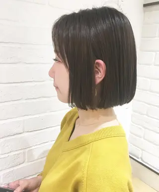 ショート シノザキ/薬院/ボブ /メンズパーマのヘアスタイル