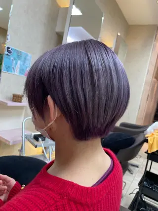 ショート 前田 菜奈子のヘアスタイル